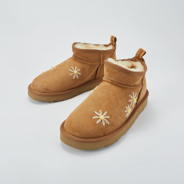 FLOWERBOY COSY ULTRA SHORT CHESTNUT