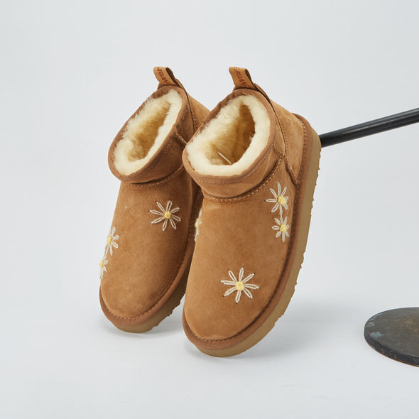 FLOWERBOY COSY ULTRA SHORT CHESTNUT