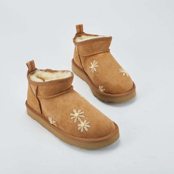 FLOWERBOY COSY ULTRA SHORT CHESTNUT