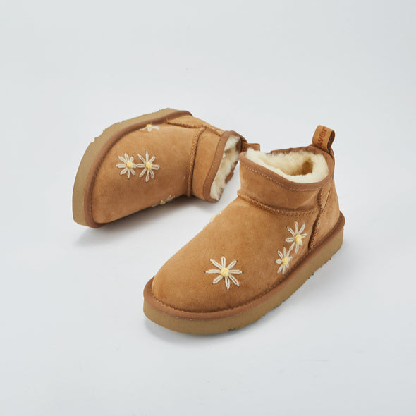 FLOWERBOY COSY ULTRA SHORT CHESTNUT