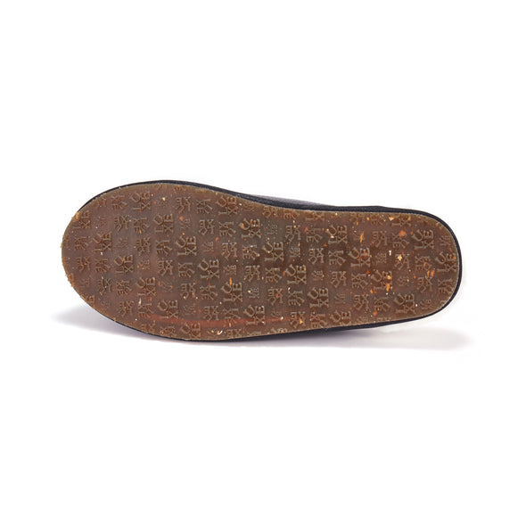 MENS CLOSED MULE BLACK